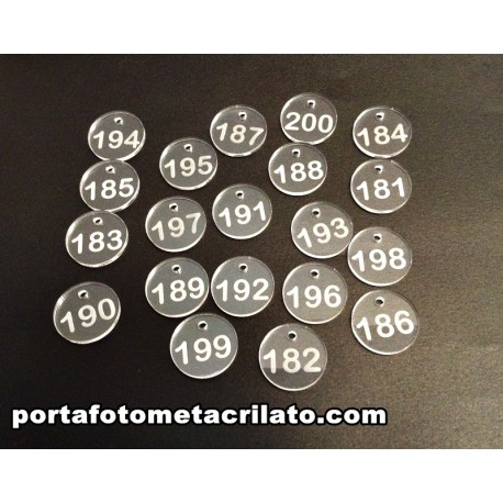 Fichas redondas