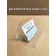 Expositor tarjetas de visita