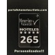 Llaveros para hoteles Metacrilato