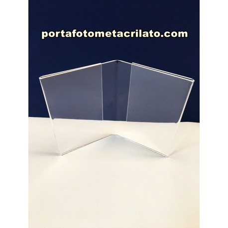 Marco fotos de mesa Disponible de estilo vertical y horizontal Pack de 6 Portafotos plástico transparente 9X13CM HORIZONTAL también de varios medidas,para que elegir mas te gustas 