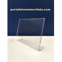 Portafoto A6/H Sobremesa 105x148 mm