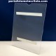 expositor pared cinta doble cara