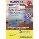Mampara proteccion metacrilato
